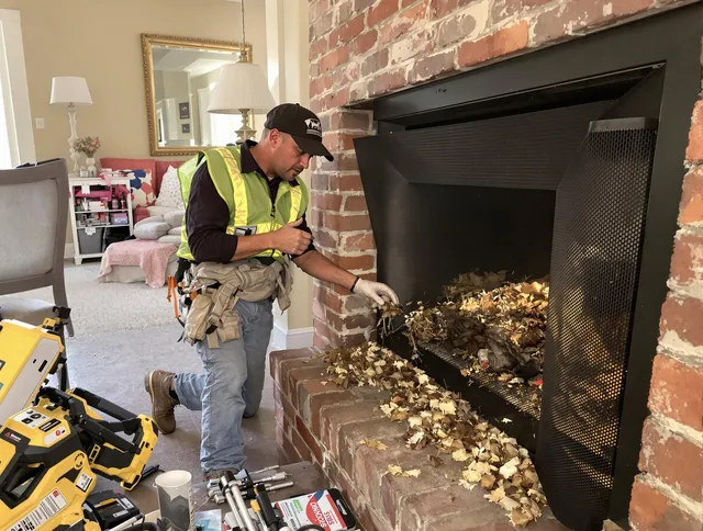 Safe screening installation by North Ridgeville Chimney Sweep in North Ridgeville, OH