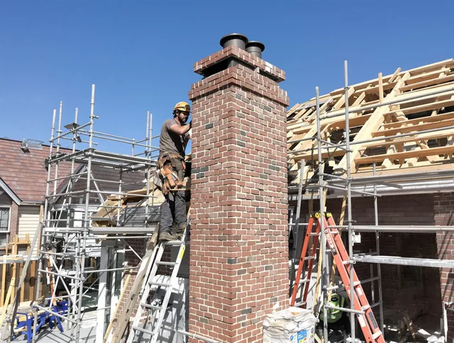 New chimney installation completed by North Ridgeville Chimney Sweep in North Ridgeville, OH